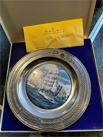 "The Tall Ships" Metal Collectible Plate