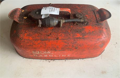 OMC 2 Gallon Metal Boat Fuel Tank