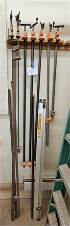 Mixed Large Metal Bar Clamps & More