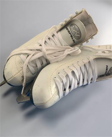 White Hespeler ice Skates (Size 6), Totes Trent Toddler Snow Boots (Size 2 Med)