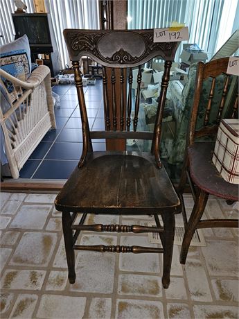 Antique Wood Chair