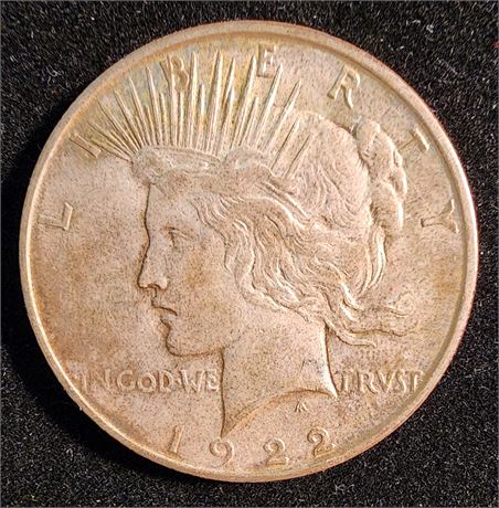 1922-D Peace Silver Dollar