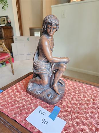 1969 Austin Productions Shepard Boy Statue