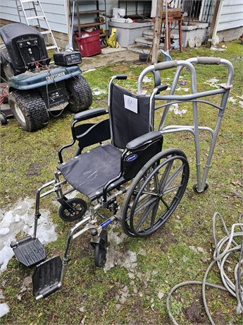 Standard Size Invacare Wheel Chair & More