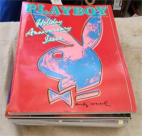 1986 Playboys Issues Complete Set