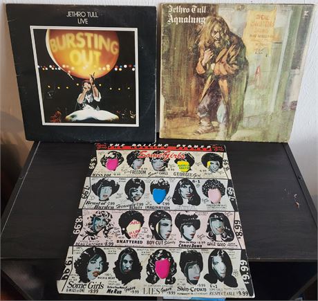 Jethro Tull/Rolling Stones Album Lot