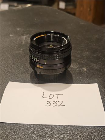 Minolta Rokkor-X 50MM Manual Focus Lens