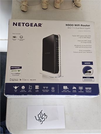 Netgear N900 Wifi Router
