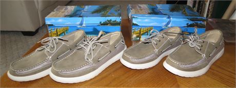 2 Pair of Men's Margaritaville Boat Shoes