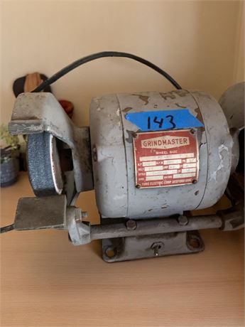 Grindmaster Bench Grinder 115V Wheel Size 6X3/4 X 1/2