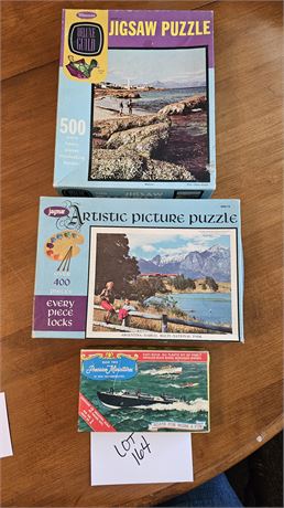 Whitman & Jaymar Vintage Puzzles