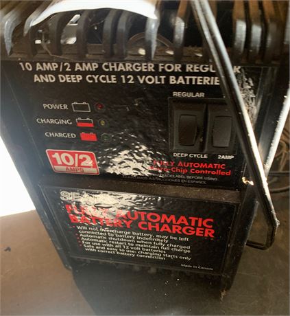 Sears 10 Amp/2 Amp Automatic Battery Charger
