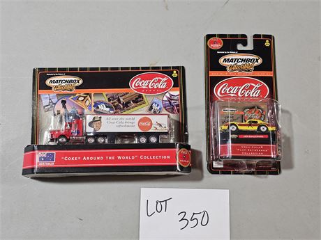 Matchbox Collectibles Coca-Cola Car & Semi-Truck NEW IN PACK