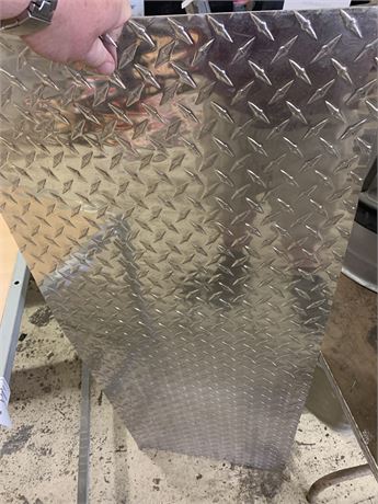 Aluminum Diamond Plate Sheet 48 x 18