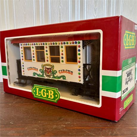 LGB Lehmann #3036 Train Circus Car G Scale