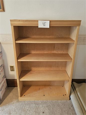 Vintage Wood Book Shelf