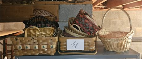 Mixed Basket Lot: Different Styles & Sizes