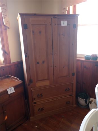 Large Wood Cabinet