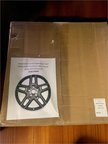 Reconditioned OEM Aluminum Alloy Wheel For 2008-2012 Jeep Compass Models