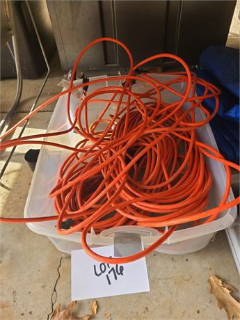 Heavy Duty Extension Cord Lot