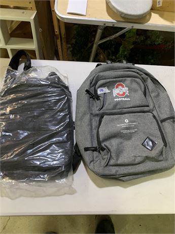 Lot Of 2 The Ohio State University Buckeyes Backpacks