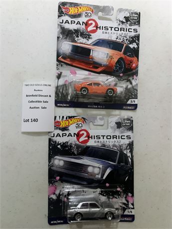 Hot Wheels Car Culture Japan Historics 2 Series Cars Mazda RX-3