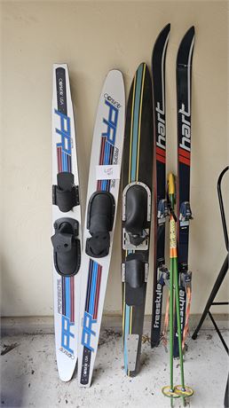 Connely Water Skis & Hart Snow Skis