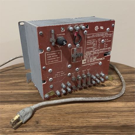 Elign Electronics Key System Power Supply (Model EAK-4)