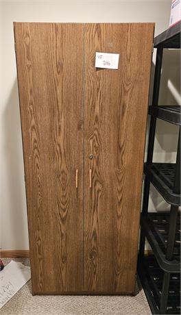 Pressed Wood Storage Cabinet