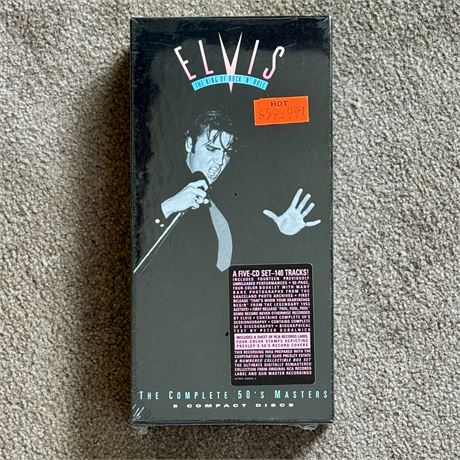 Sealed - Elvis - The Complete 50's Masters - 5 Compact Disc Set