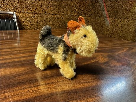 GERMAN Steiff Airedale Terrier Dog Toy