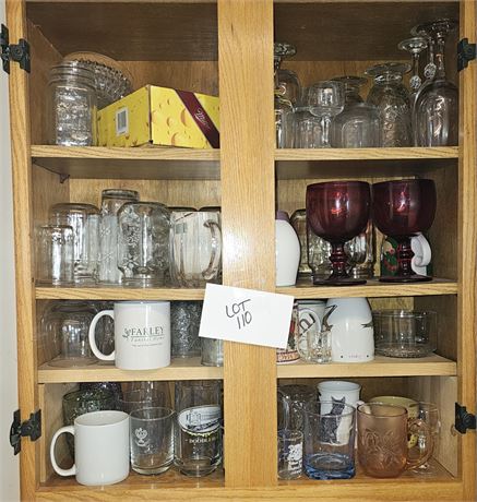 Cupboard Cleanout- Mugs, Drinking & Juice Glasses & More