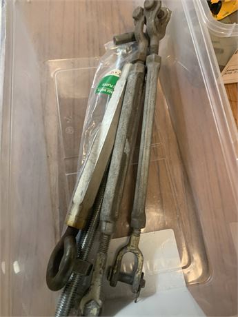 Carriage Bolt & Tension Rod Lot