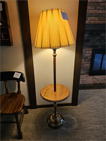 Wood Floor Lamp