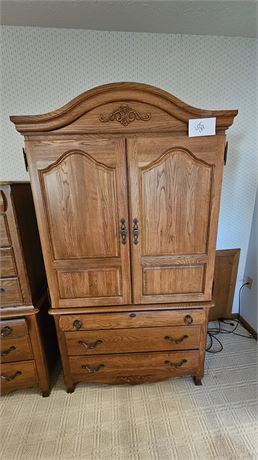 Cochrane Wood Entertainment Center