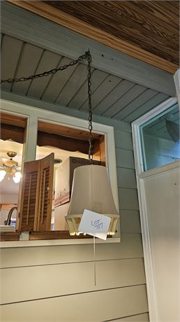 MCM Plastic Hanging Light