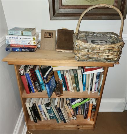 Bookshelf W/Books