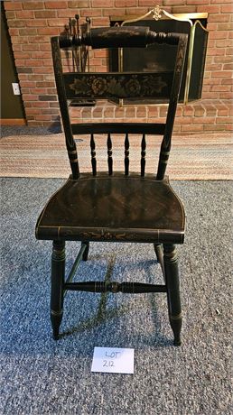 L.Hitchcock Wood Chair