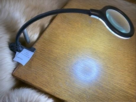 Magnifying Lamp - Clip-On Style With Light