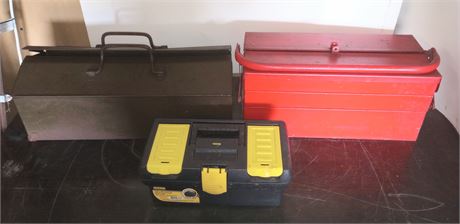 Lot Of 3 Tool Boxes