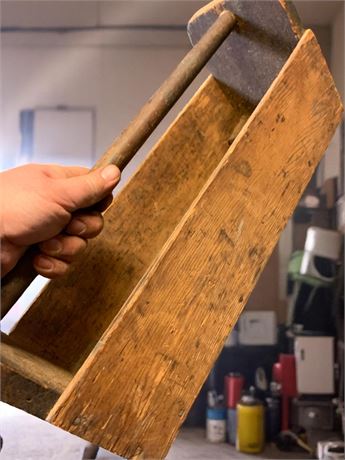 Vintage Wood Tool Carrier/Caddy