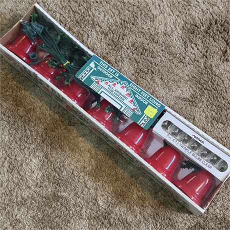 SEALED - Indoor/Outdoor Electric Twinkling Holiday Bell Set