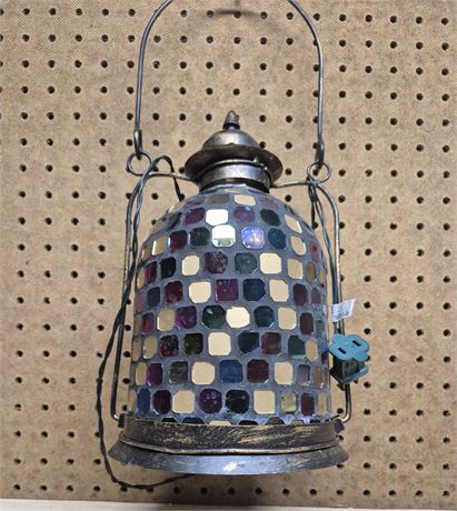 Mosaic Candle Lantern