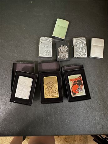 Zippo Lighter Lot