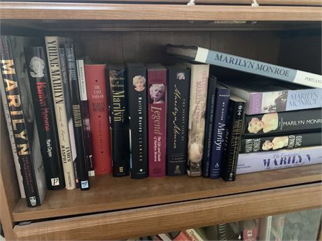 Marilyn Monroe Book Lot