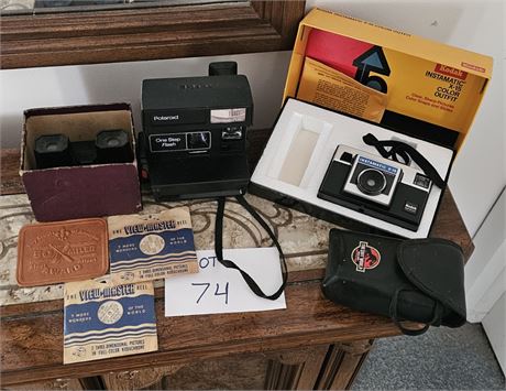View-Master, Polaroid One Step, Kodak X-15 & More