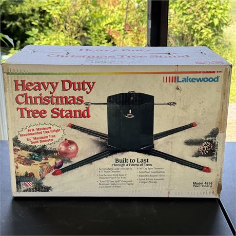 NEW - Heavy Duty Christmas Tree Stand