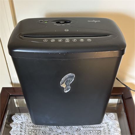 Omnitech Paper Shredder
