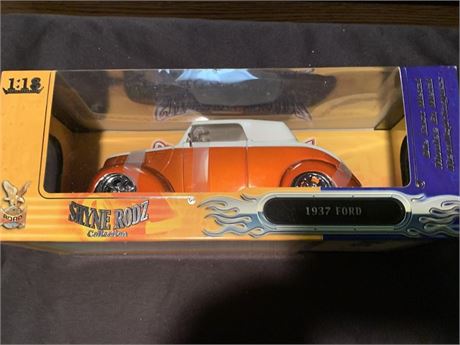 Shyne Rooz Collection Diecast Model Car 1937 Ford 1:18 Scale NEW