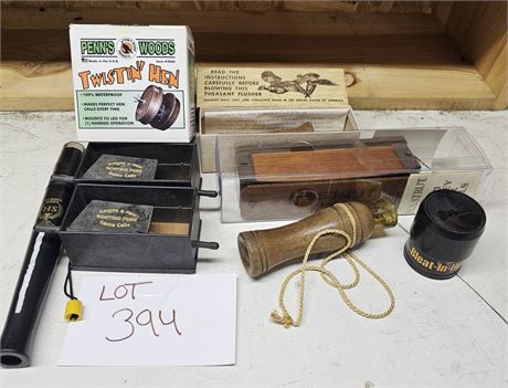 Mixed Game Calls- Pheasant, Hens, Goose & More